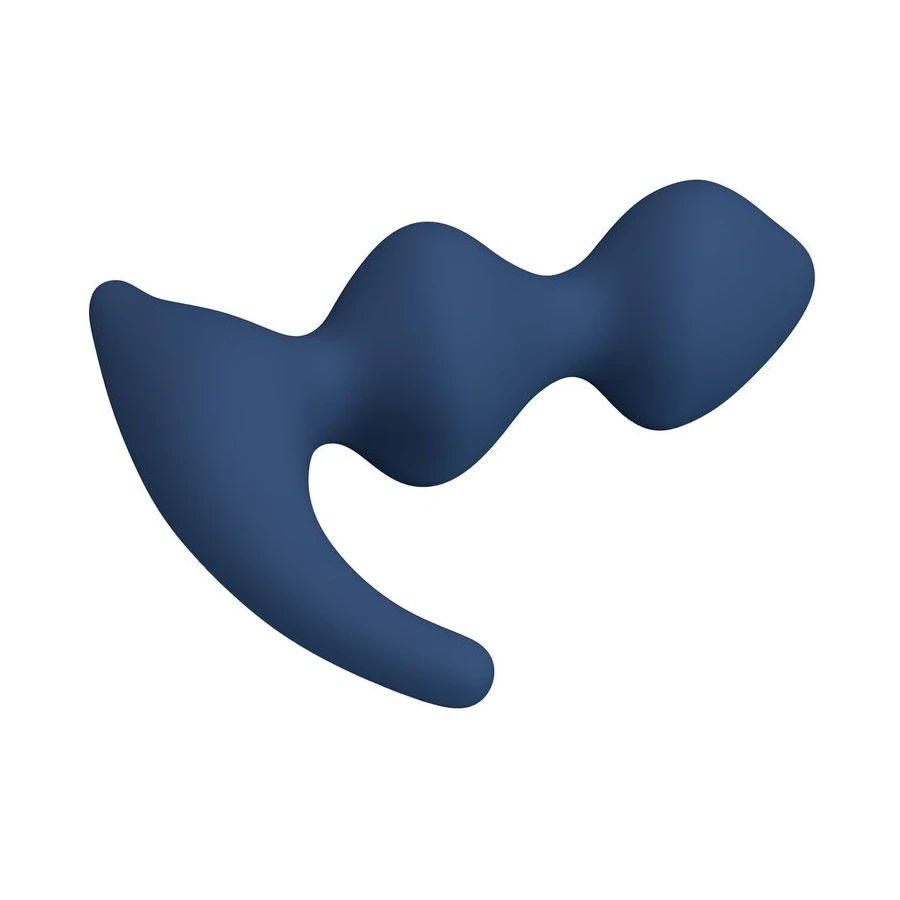MR PLAY - PLUG ANALE ERGONOMICO BLU